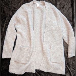 Beige H&M Cardigan